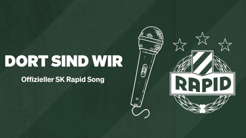 "Dort sind wir" - SK Rapid präsentiert neuen Song