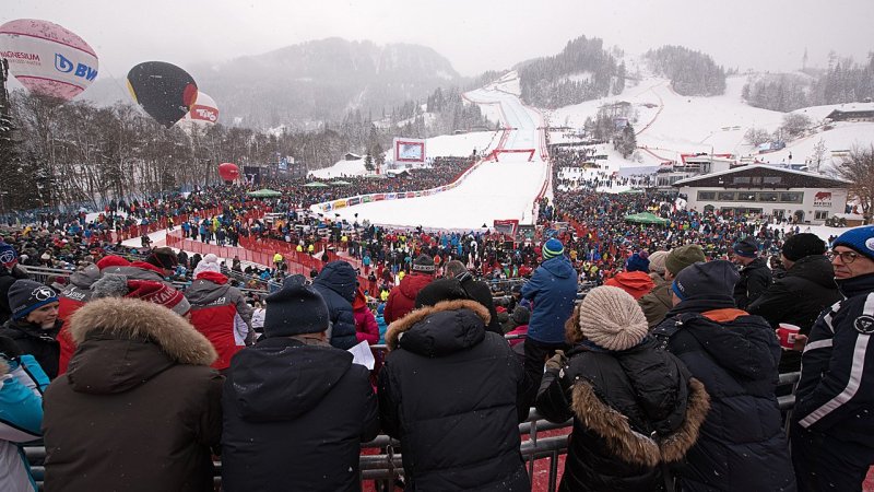 Abfahrt Kitzbuhel 2019 Diashow