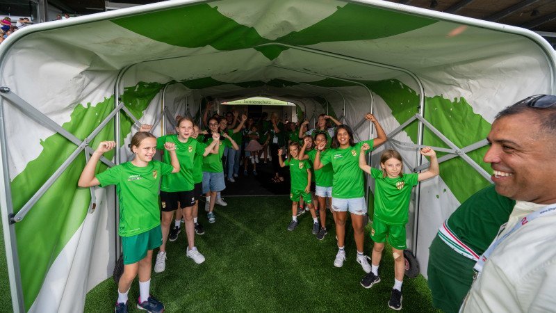 Die besten Bilder: Lustenau eröffnet neues Reichshofstadion