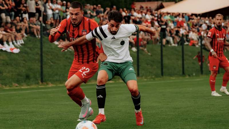 Wacker zeigt sich vor Rapid-Kracher in guter Verfassung