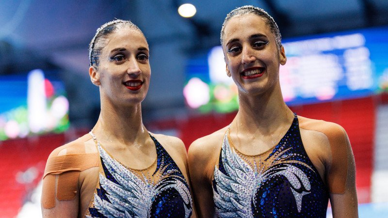 Alexandri-Schwestern holen WM-Gold im Synchronschwimmen
