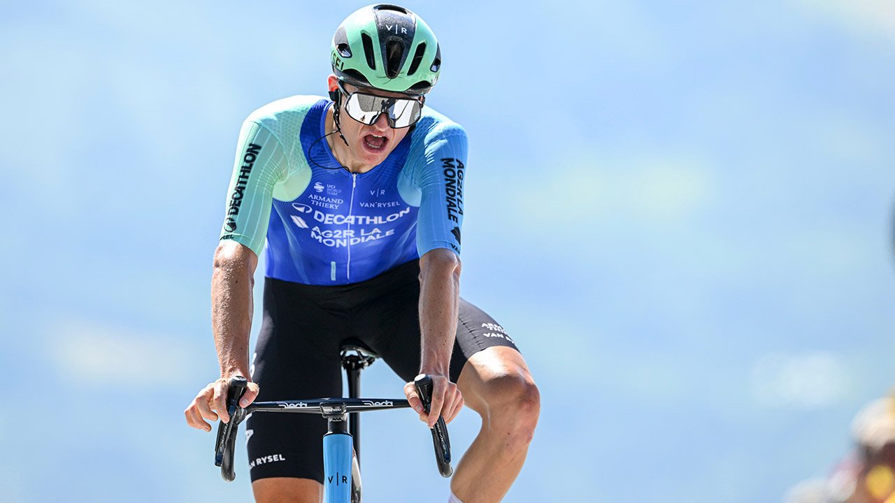 Felix Gall fährt als Fünfter zum Tour-Finale nach Paris