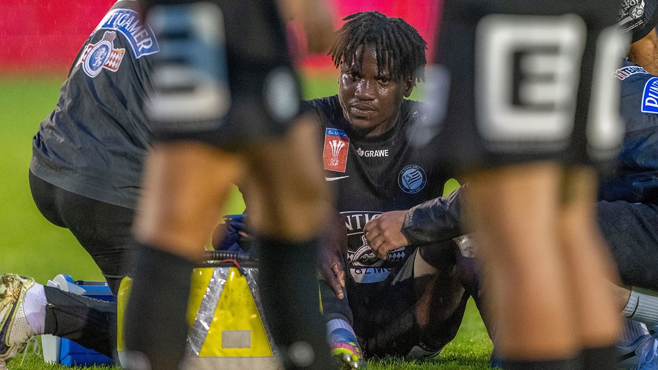 Im Cup früh ausgewechselt: So geht es Sturms Seedy Jatta