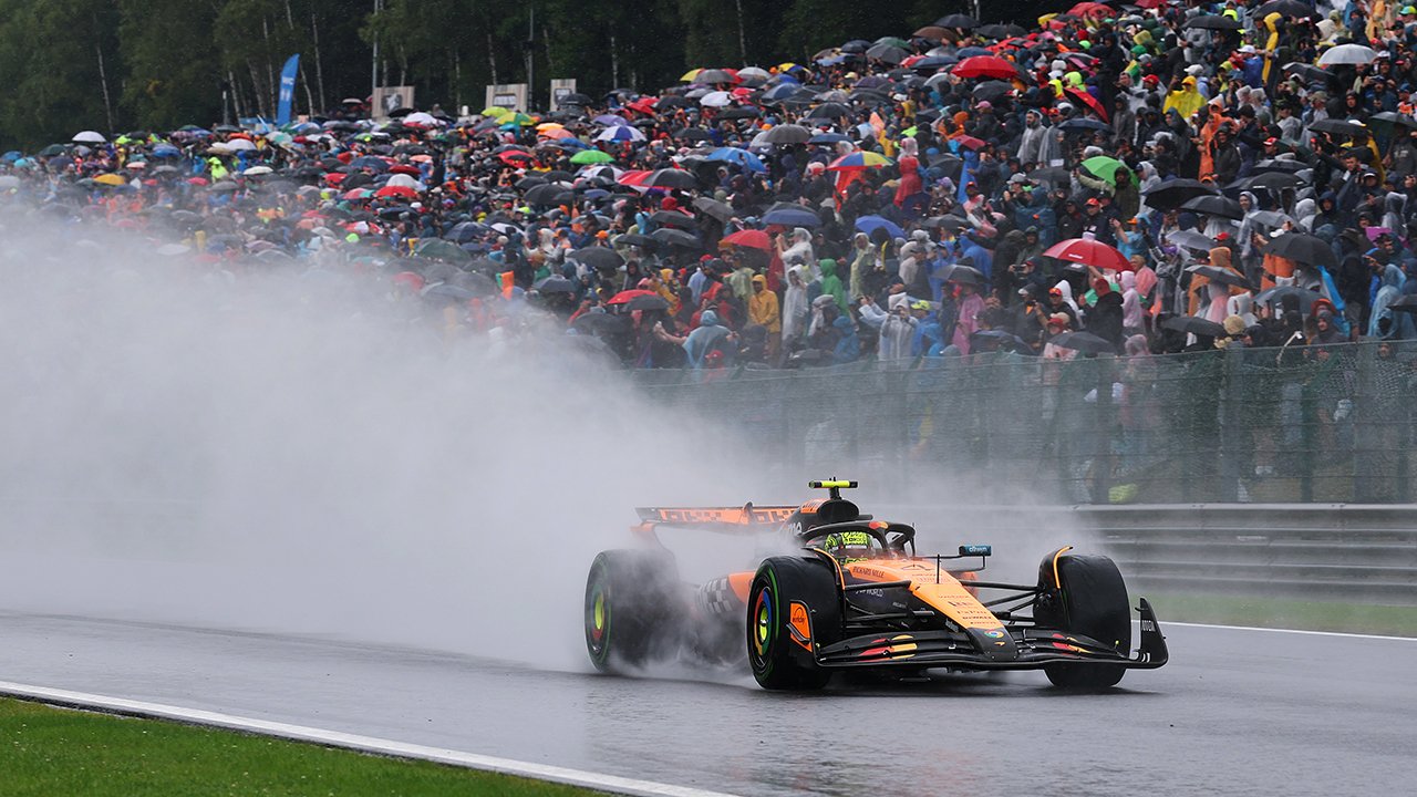 Formel 1 LIVE: Mit 1 Stunde Verspätung - Rennaction in Spa