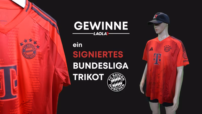 GEWINNSPIEL: Signiertes Bayern-Trikot!