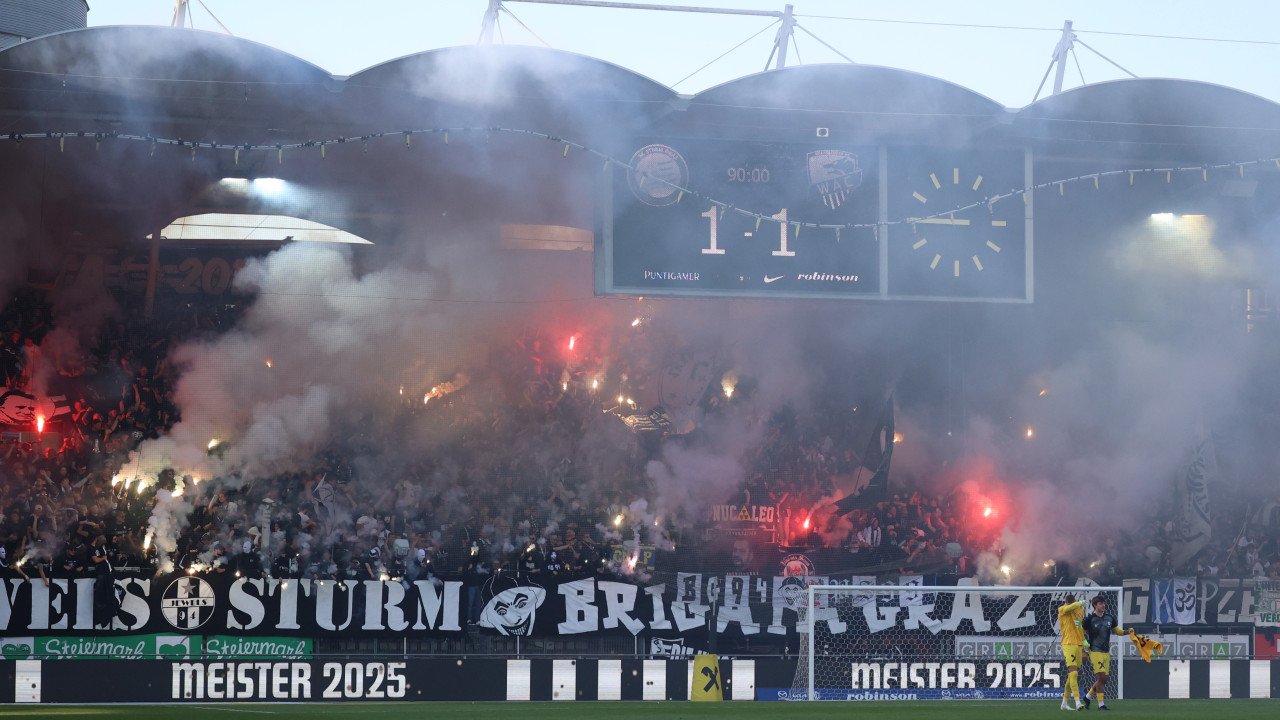 Sturm-Fans wegen Ausschreitungen in Graz verurteilt