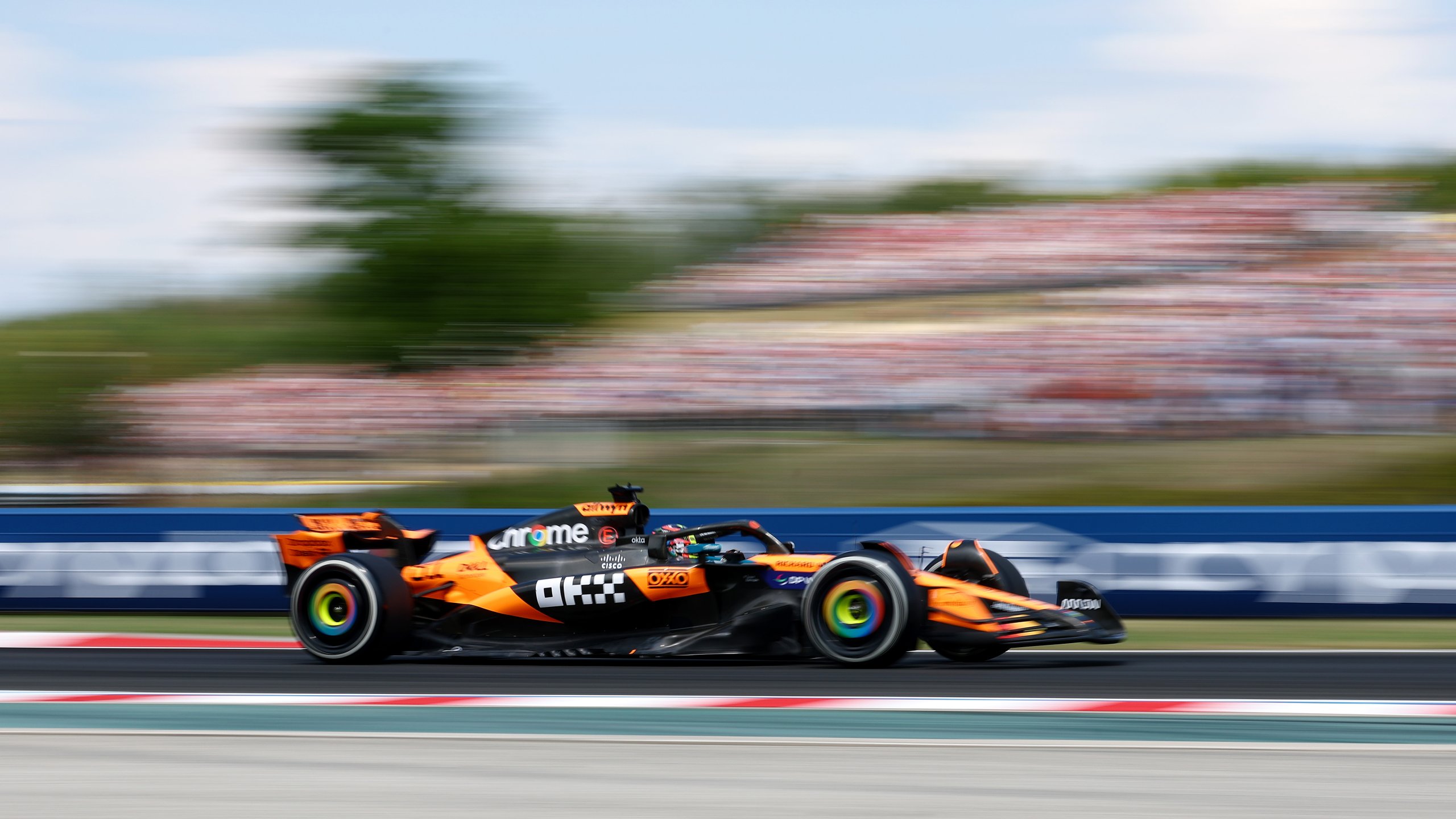 Dominant! McLaren mit Statement im dritten Ungarn-Training