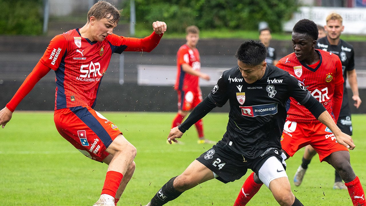 Bregenz und Rapid II starten mit einer Punkteteilung