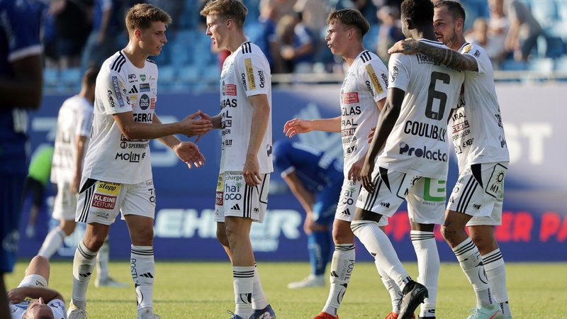 Hartberg reüssiert: "Können sich auf die Schultern klopfen"