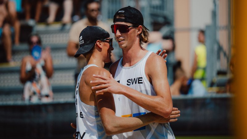 Beach-Volleyball in Baden: Siege an Deutschland und Schweden