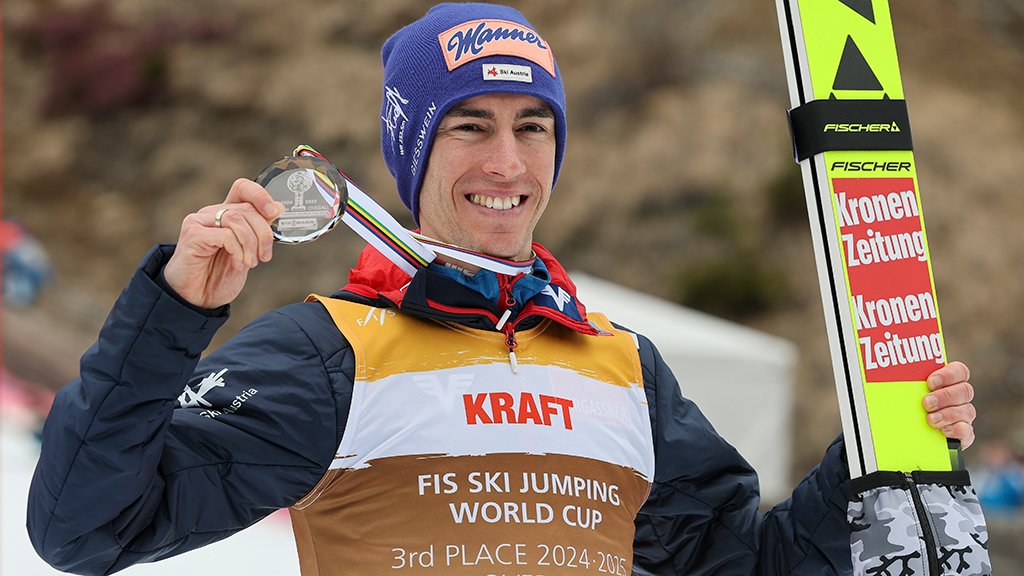 Süßes Video! Vaterfreuden bei ÖSV-Skisprung-Star