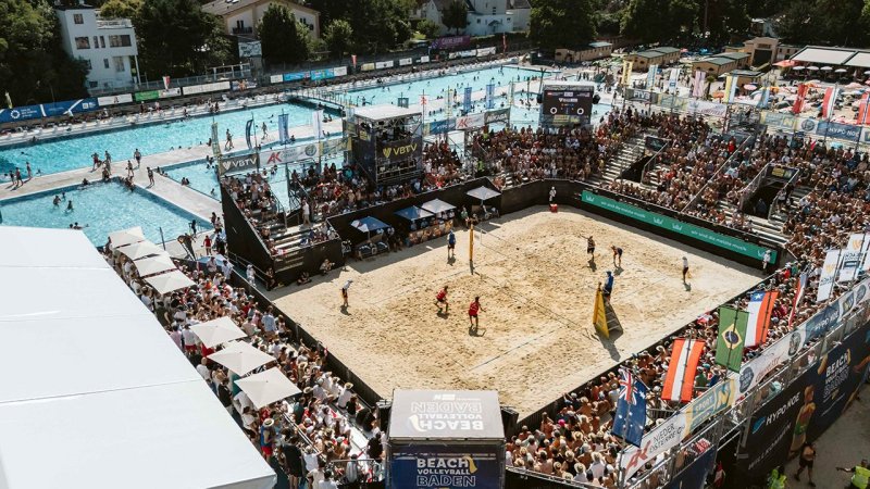 Die besten Bilder der Beach-Party in Baden