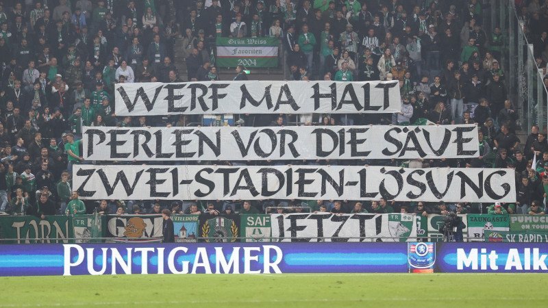 Sturm vs. Rapid: Die besten Fan-Bilder