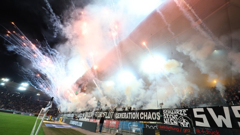 Sturm vs. Rapid: Die besten Fan-Bilder