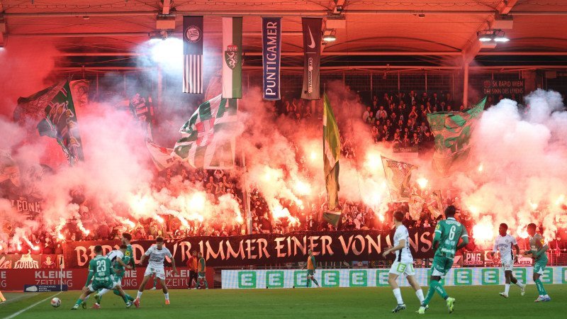 Sturm vs. Rapid: Die besten Fan-Bilder