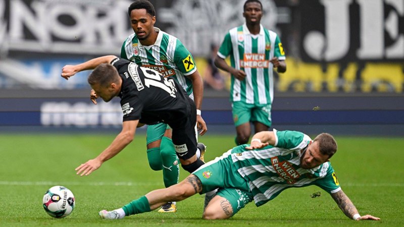 Glaube an die Spielidee: So beendete Rapid den Sturm-Fluch