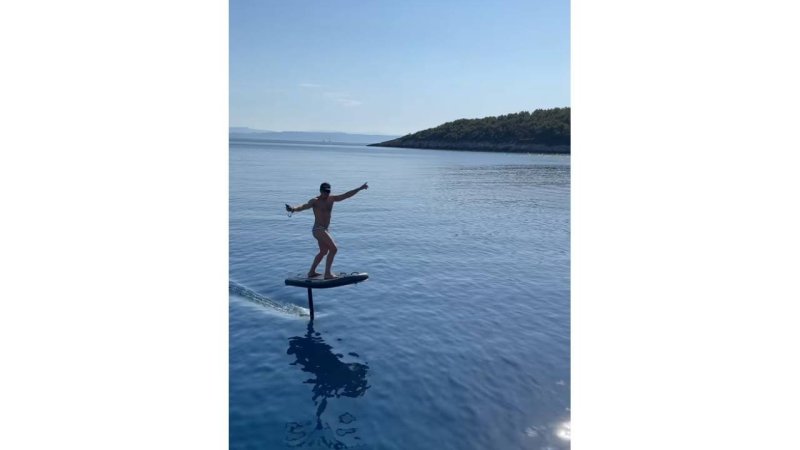 Die Sommerbilder der Ski-Stars