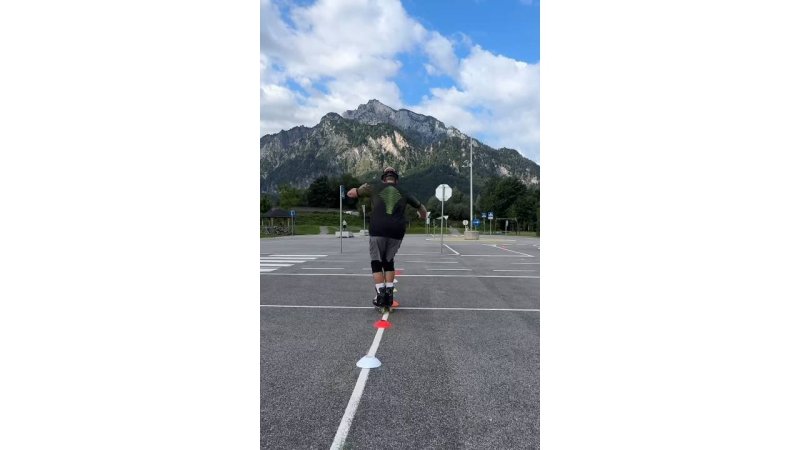 Die Sommerbilder der Ski-Stars