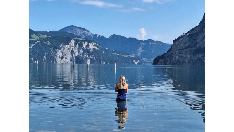 Die Sommerbilder der Ski-Stars