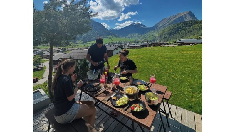 Die Sommerbilder der Ski-Stars