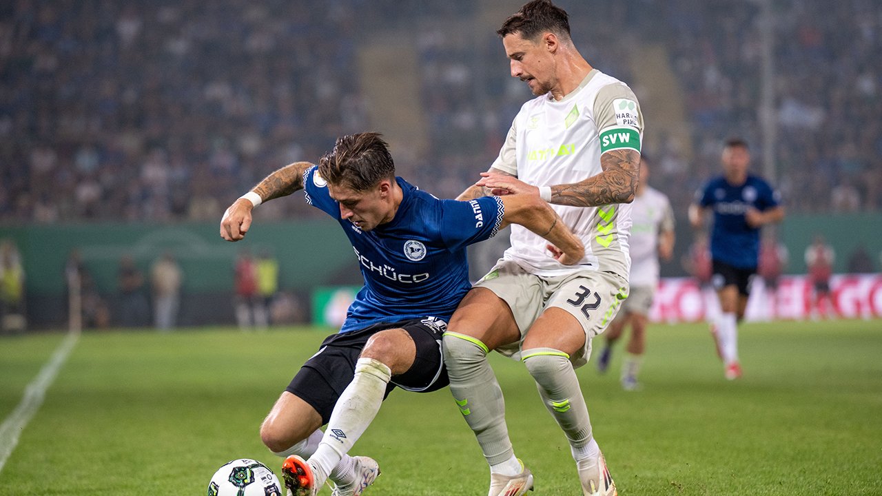 Mit vier ÖFB-Legionären: Bremen scheitert an Zweitligisten