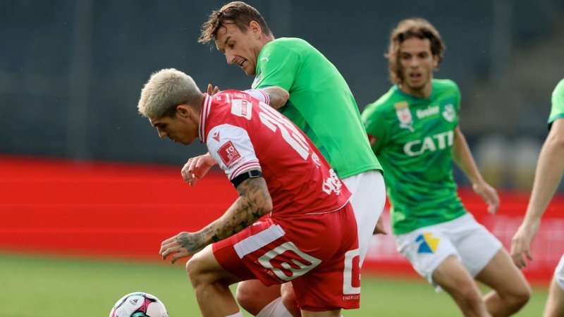 Owusu im Fokus! GAK und WSG Tirol teilen sich Punkte