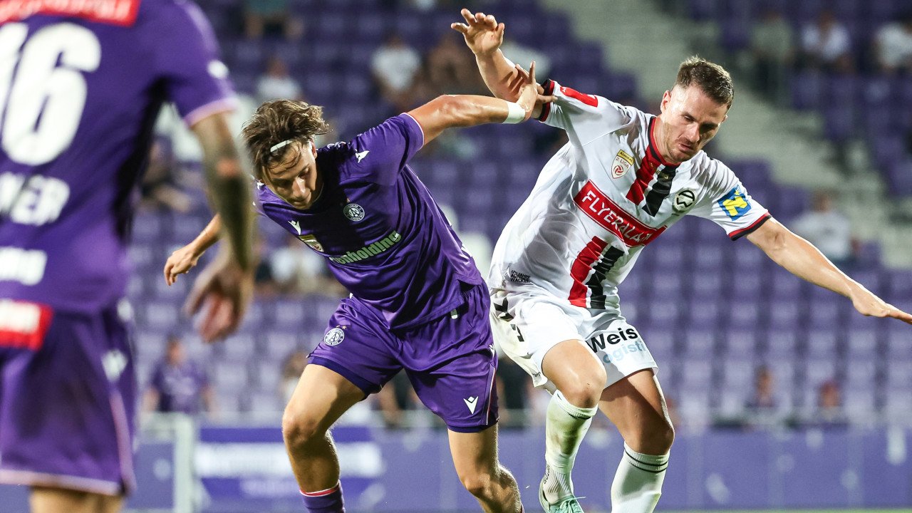 Ereignisreiches Remis: Admira und Violets teilen Punkte