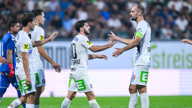 Sturm mit Selbstvertrauen: "Wir wollen die Champions League"