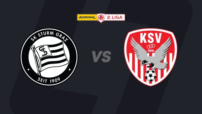 2. Liga im LIVE-Stream: Sturm Graz II - Kapfenberg
