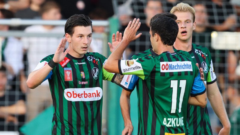 Ried steigt dank knappem Derby-Sieg in nächste Cup-Runde auf