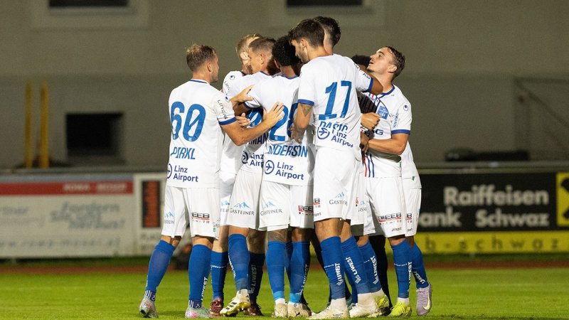 Blau-Weiß gelingt im ÖFB-Cup Befreiungsschlag