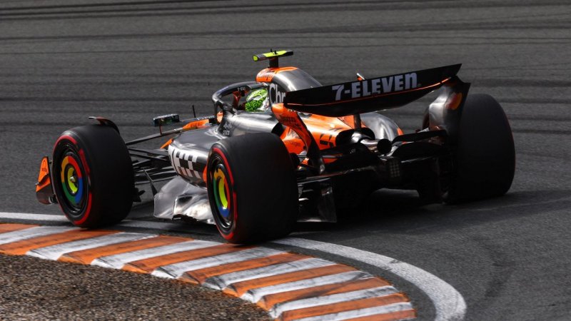 Nächste McLaren-Bestzeit in chaotischem Zandvoort-Training