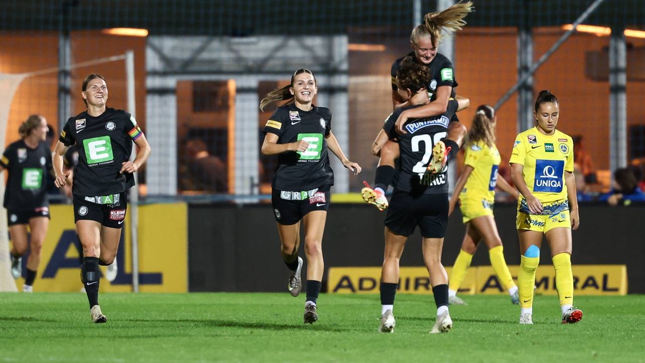 Sturm gewinnt Acht-Tore-Spektakel gegen die Vienna