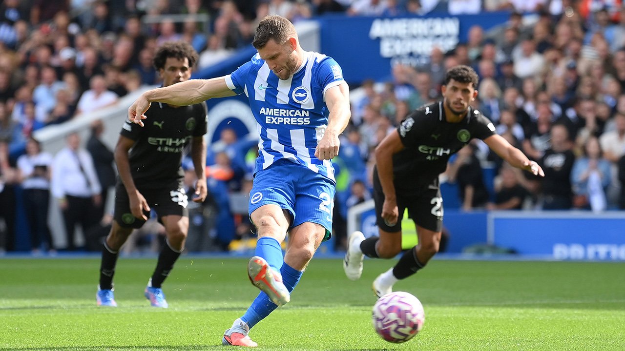Brighton fügt <a href='/de/daten/news/fussball/manchester-city/' class='tag'>Manchester City</a> die zweite Pleite in Folge zu