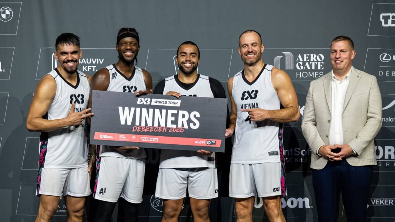 3x3: Vienna setzt mit Finalsieg in Debrecen Ausrufezeichen