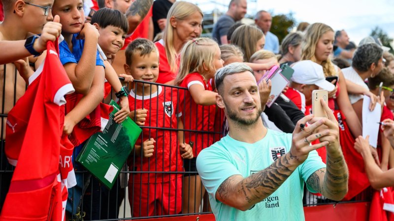 ÖFB-Team: Fast 1.000 Fans und ein Abwesender