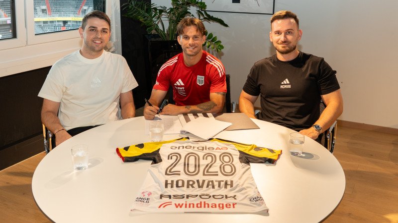 LASK verlängert mit Kapitän Sascha Horvath