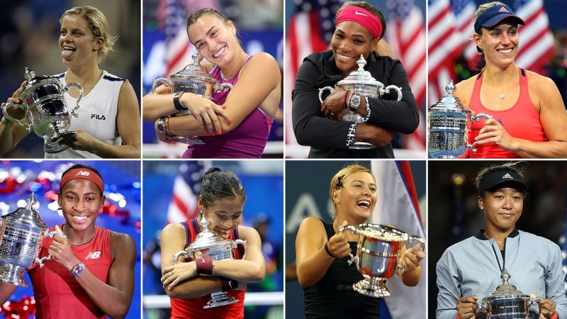 Alle US-Open-Siegerinnen des 21. Jahrhunderts
