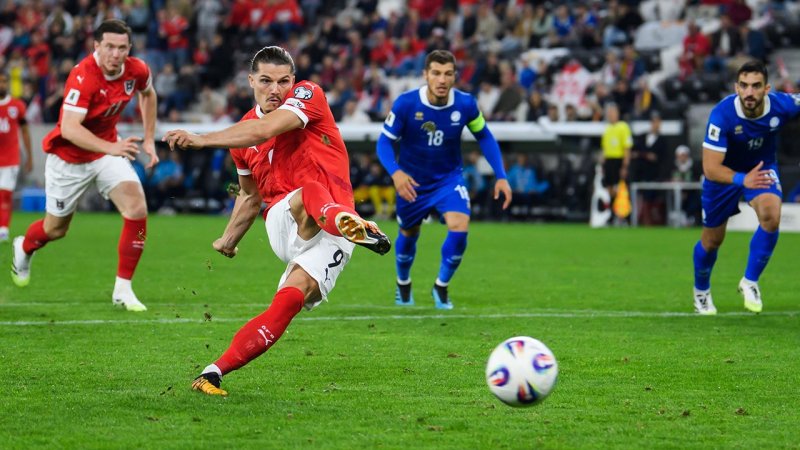 Österreich müht sich zu wichtigem WM-Quali-Sieg über Zypern