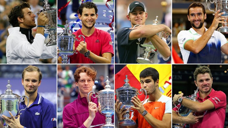 Alle US-Open-Sieger des 21. Jahrhunderts