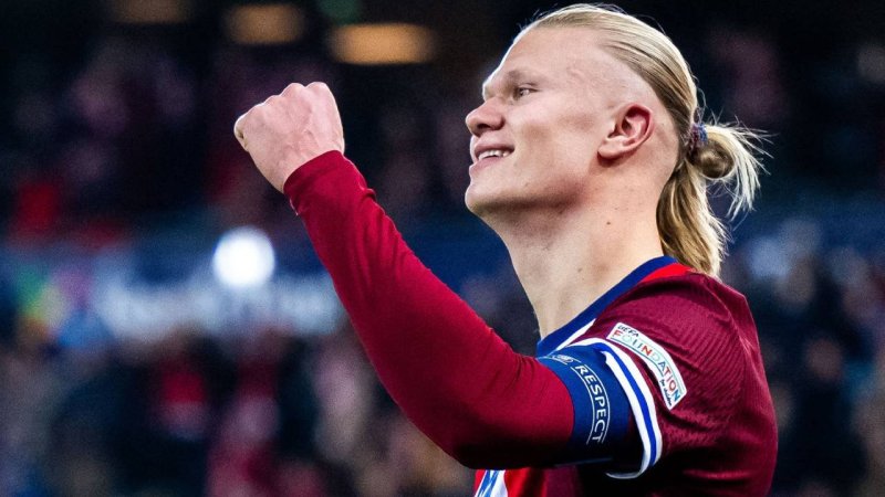 Fünferpack! Haaland-Gala bei historischem Norwegen-Sieg