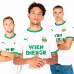 Weiß-Grün, kein Orange: Rapid stellt drittes Trikot vor