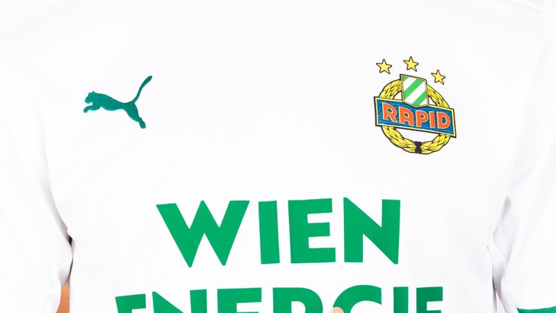 Binnen weniger Minuten! Neues Rapid-Trikot schon ausverkauft