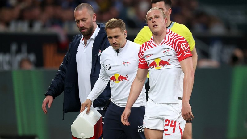 Leipzig-Legionär Schlager erneut verletzt ausgewechselt