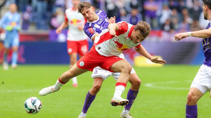 Austria Salzburg verspielt 2:0-Führung und verliert Derby