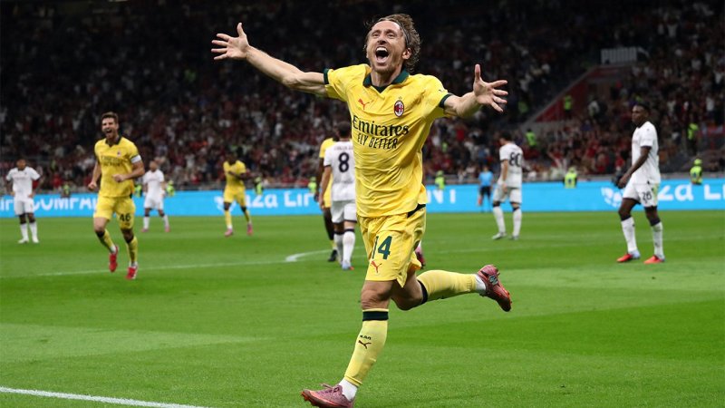 Goldtor Modric! Milan zwingt Bologna in die Knie