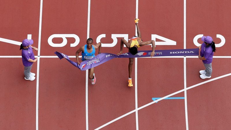 Fotofinish! WM-Marathon endet mit Zielsprint