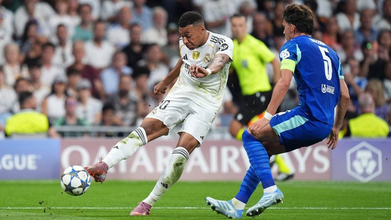 Zwei Elfmeter von Mbappe: Real müht sich zu Auftaktsieg