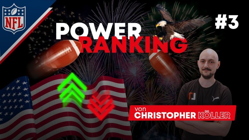 NFL: Das Power Ranking vor Week 3