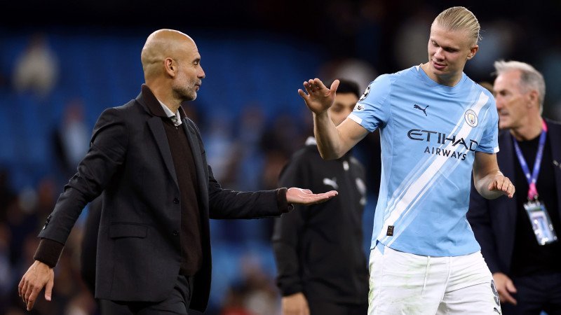 Pep: "Haaland ist auf dem Level von Cristiano und Messi"